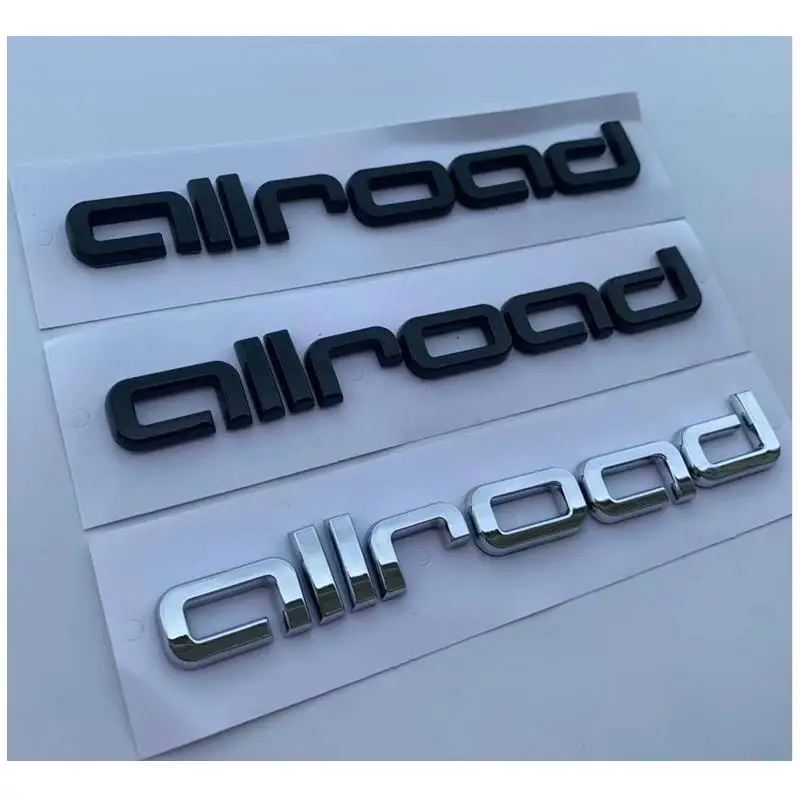 1 шт./лот АБС пластик Allroad Автомобильная наклейка эмблема значок Логотип|Наклейки