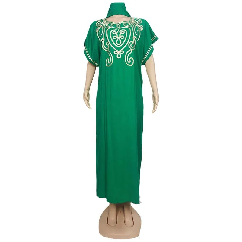 

Muslim Dress Arab Dubai New Women Wear Large Size Embroidery Loose Long Maxi Vestiods Robe Islamic Hijab Jalabiya Kaftan Casual