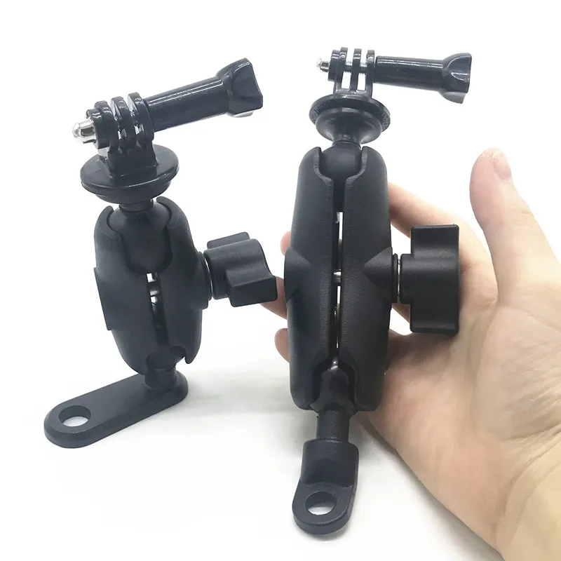 Зеркало заднего вида на руль с двойным гнездом шаровое Крепление держатель для