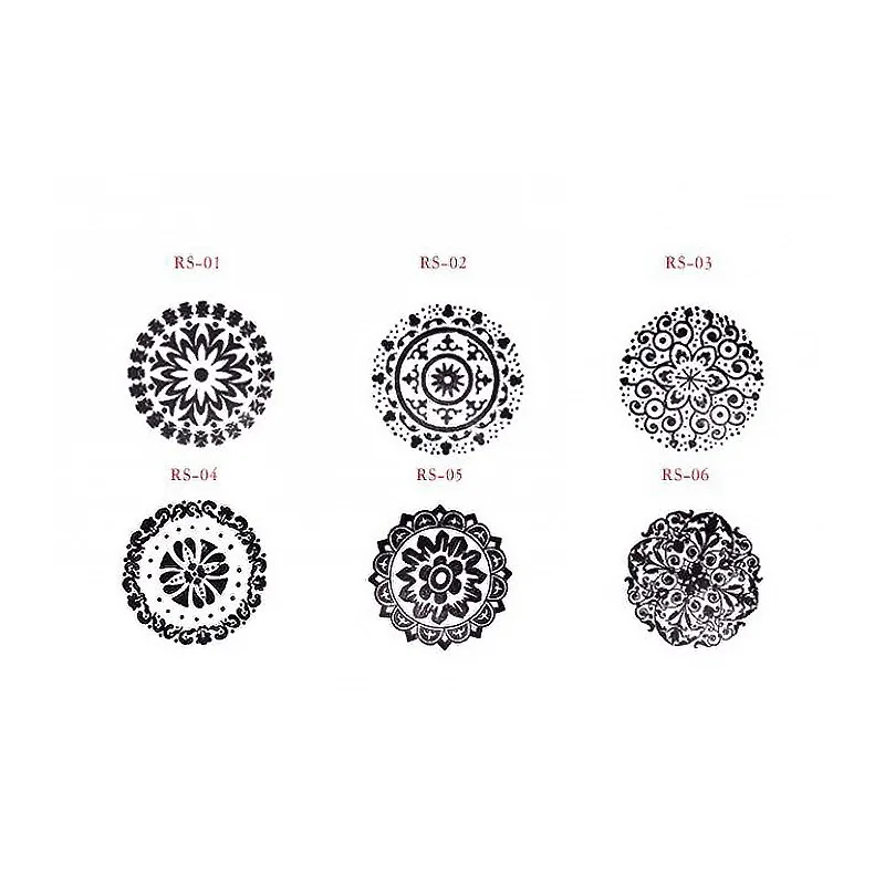 1 шт./лот винтажный круглый цветочный узор деревянные резиновые штампы сделай сам