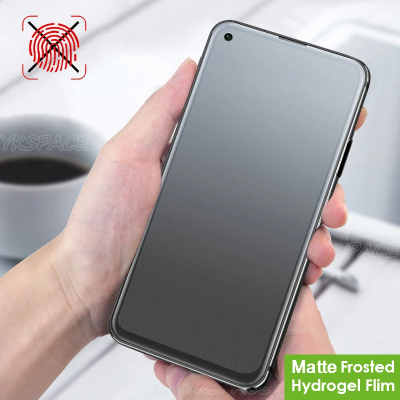 Мягкая матовая Гидрогелевая пленка с полным покрытием для Huawei Nova 3 3i 4 4e 5 5i 5T 6 7 8 Pro