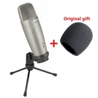 Samson C01U Pro USB Студийный микрофон с профессиональным микрофоном, конденсаторный микрофон для USB, микрофон, конденсатор, запись