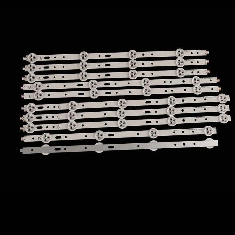 

10pcs LED backlight Strip SVS400A73 SVS400A79_4LED 5LED ABCD Type for Samsung 40D1333B 40L1333B 40PFL3208T 40PFL3108T LTA400HM23