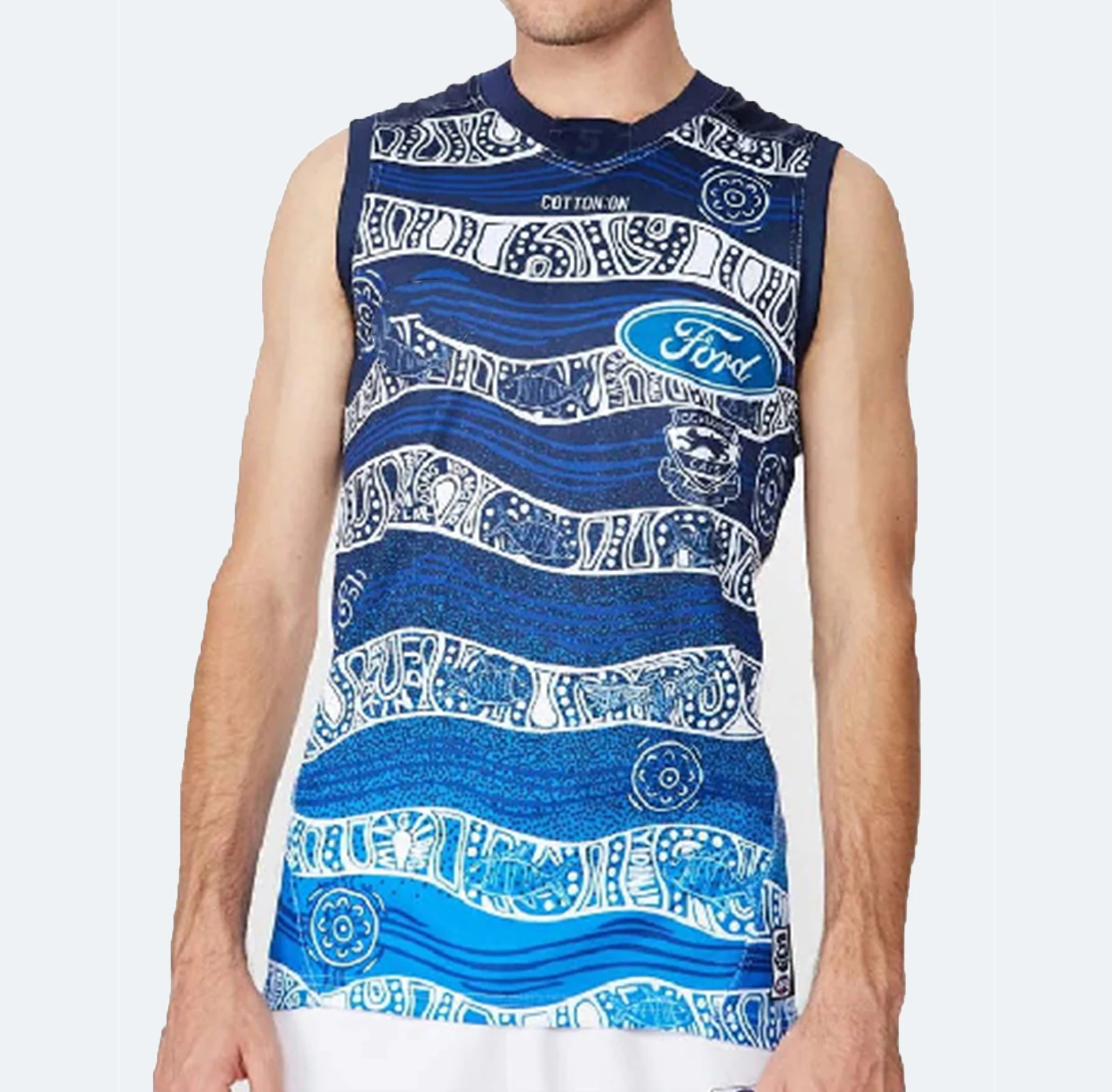 

Geelong, Мужская футболка для регби, Джерси для мужчин, оружие