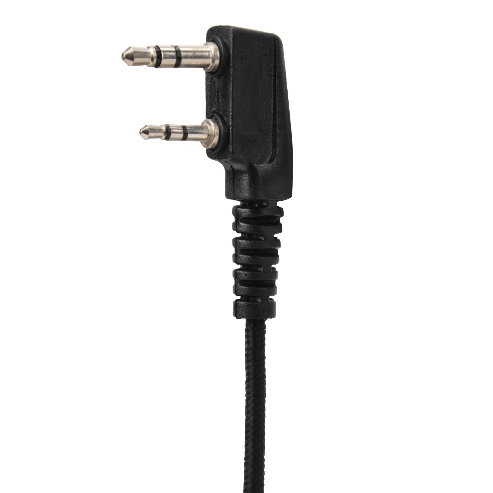 k head radio walkie talkie headset earpiece earphone with ptt button free global shipping