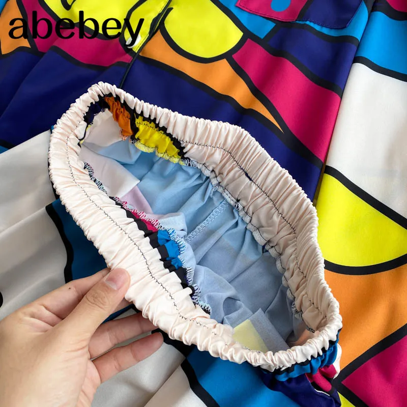 

Women Bohemian Floral Set Puff Sleeve Top+Sexy Split High Waist Wide Leg Long Pants Two Pieces Set