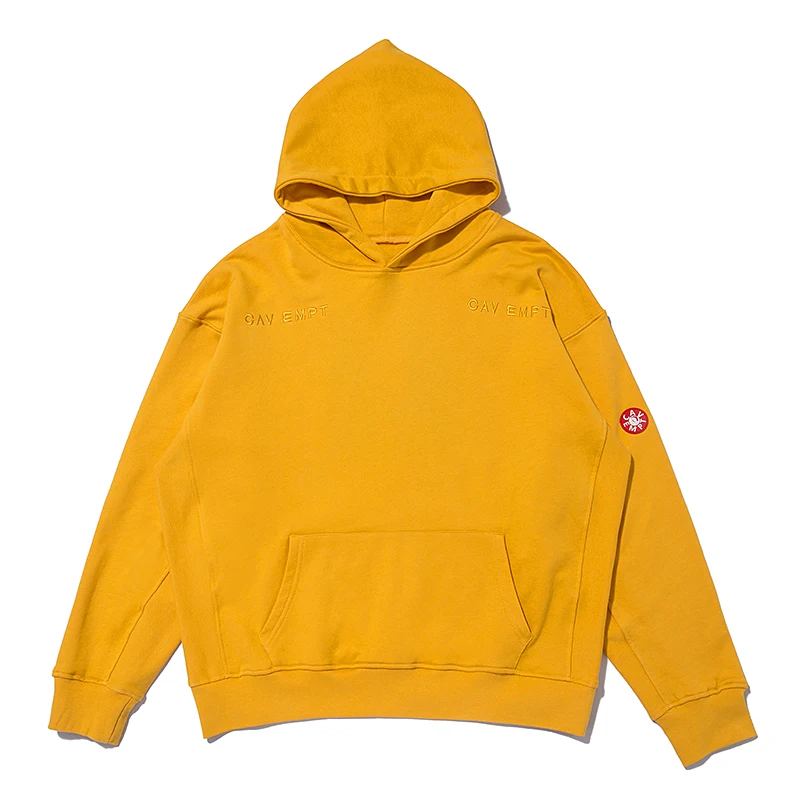 

21SS High Quality 1:1 Wire Mesh Heavy Cavempt Hoodies Men Women 100% Cotton Cavempt Hoodies Versatile Streetwear Cavempt Hoodies