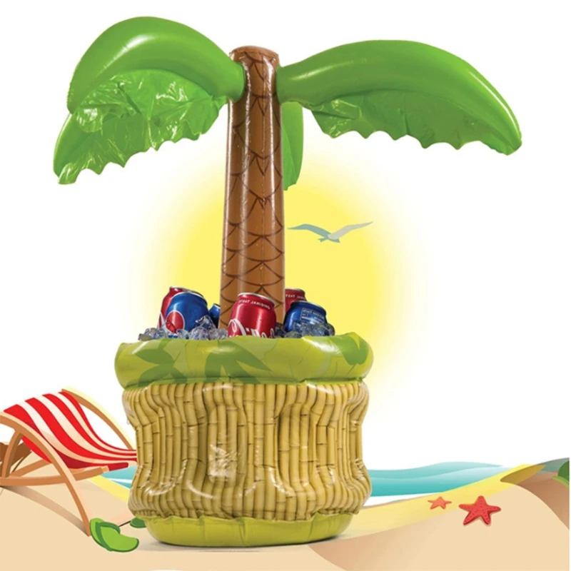 

Надувные охладители для пальмы, плавающий охладитель для напитков на лето, для бассейна, пляжа, для уличной вечеринки, тематическое украшен...