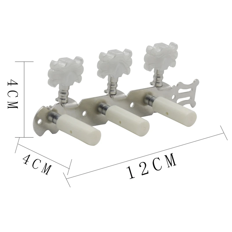 

Y-06 Guitar Knobs Guitar Tuner White Head Metal Guitar Knob Acoustic Guitar Knob Guitar Accessories