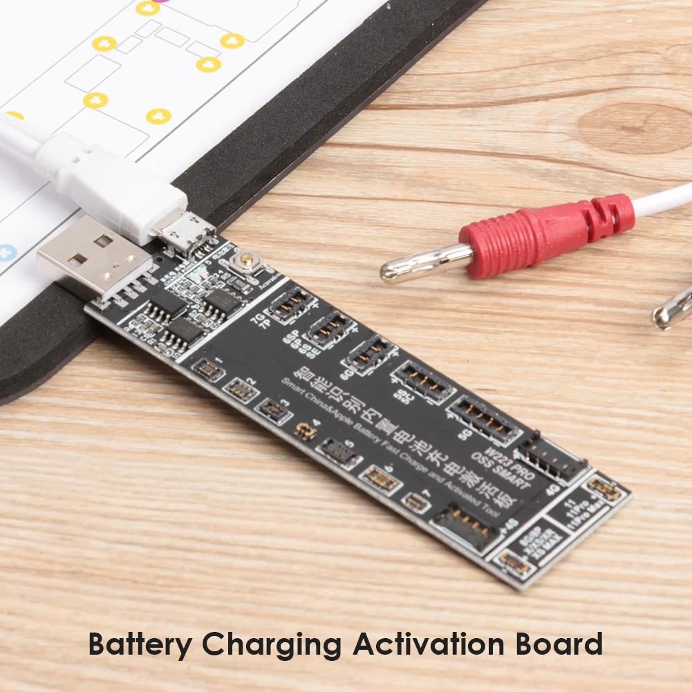 

Классическая плата W223 PRO для активации заряда аккумулятора, пластина для активации питания для iPhone, аксессуары для Android