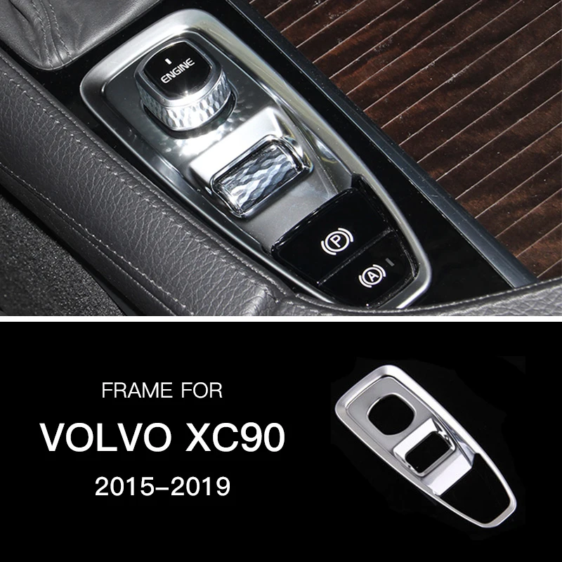 AIRSPEED хром ABS нержавеющая сталь для VOLVO XC90 аксессуары украшение автомобиля стикер Интерьер Литье - Название цвета: A
