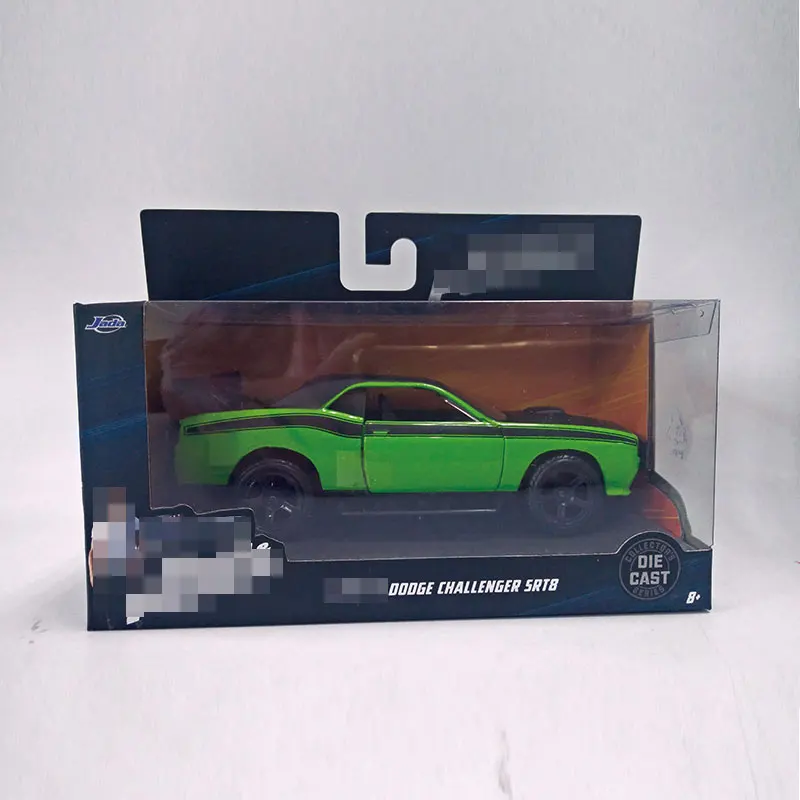SRT8 JADA 1/32 масштаб Плимут GTX, тойота Супра, ниссан R34, Dodge зарядное устройство, HONDA S2000, Mitsubishi Eclipse литая металлическая модель автомобиля игрушка - Цвет: SRT8