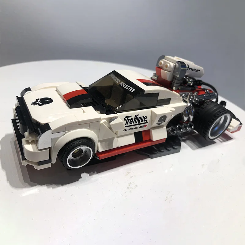 Конструктор скоростные чемпионы гоночный автомобиль MOC модифицированный