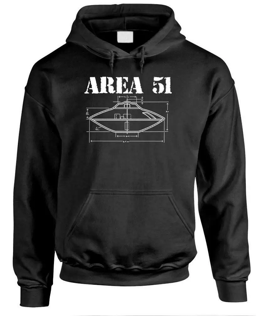 Пуловер унисекс Area 51 UFO | Мужская одежда