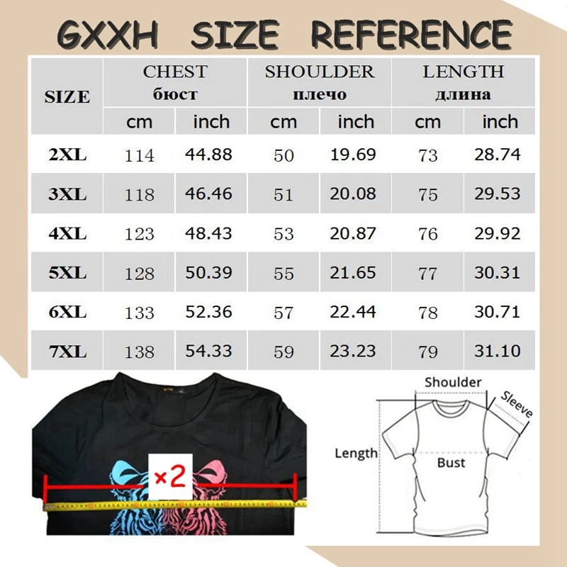 GXXH камуфляжная футболка Весна Осень Новая Мужская хлопковая футболка больших размеров XXL-7XL Мужская футболка больших размеров для 85-140 кг
