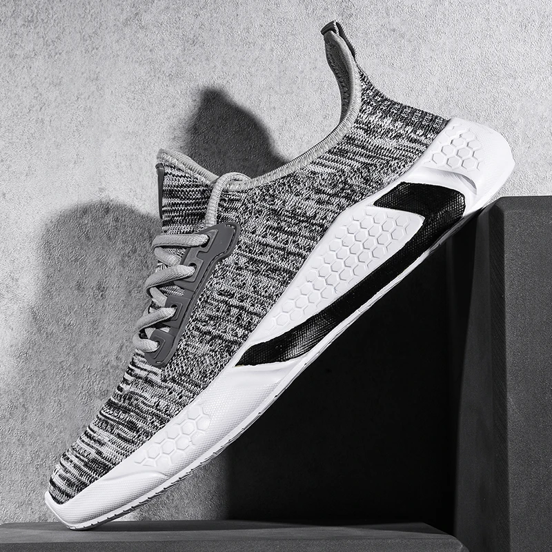 Кроссовки для бега мужские носки кроссовки улицы спортивные мягкие цельные