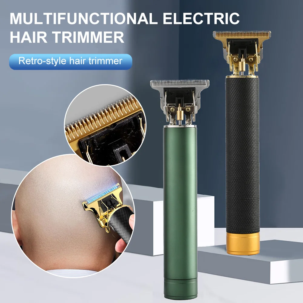 Rechargeable Hair Clipper Electric Trimmer With 3 Limit Combs Cordless Shaver Cutting Tool Fast Charging |