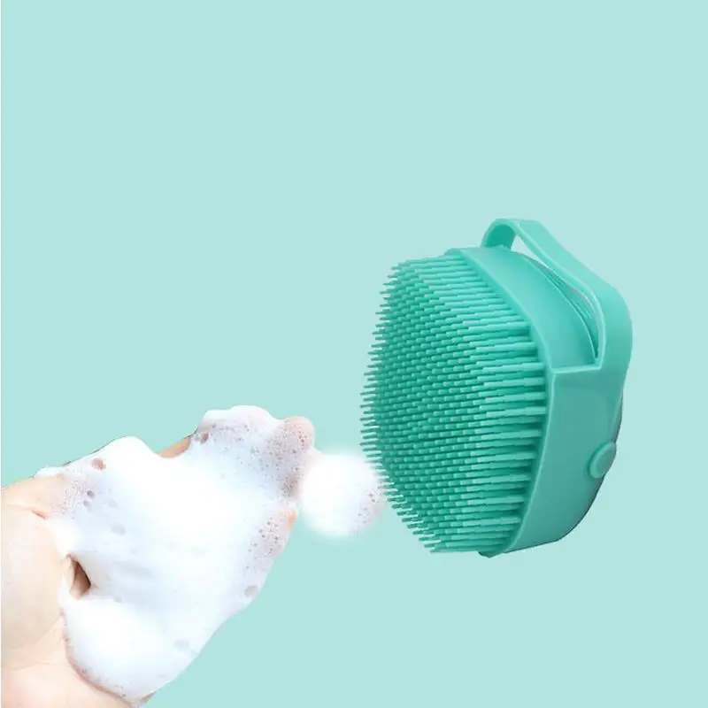 Массажная щетка для собак и шампуня расческа массажа кошек груминга душа купания