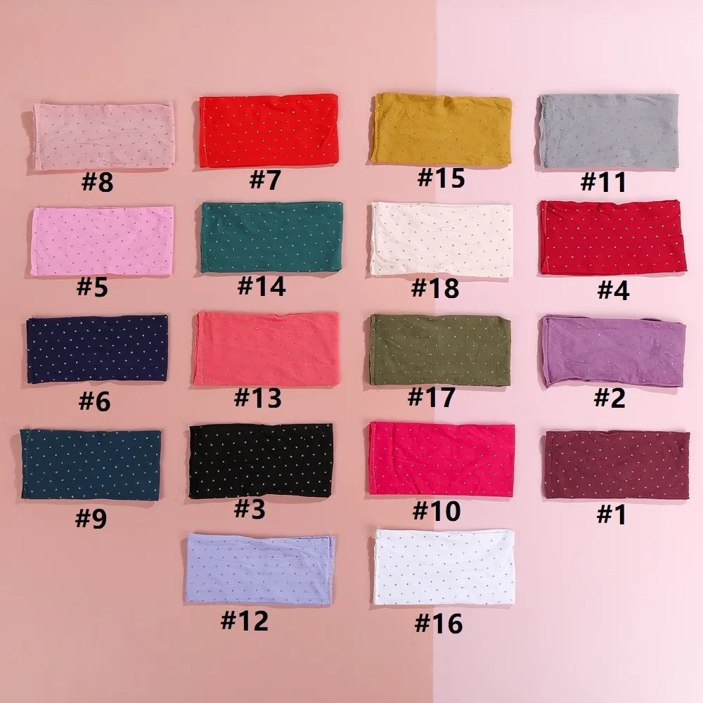 

New Nylon Headbands For Baby Girls Soft Dot Head Turbans For Women Scrunchies Wholesale Elastic Hair Accessories For Girls 2020