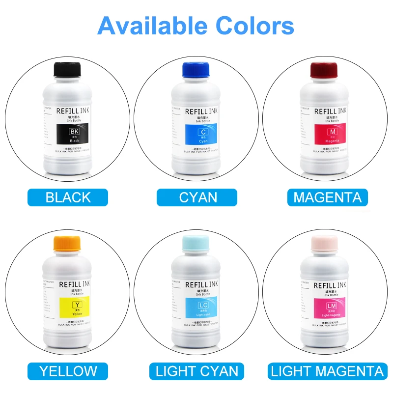 Латексные чернила 250 мл для HP 786 789 792 831 L25500 L26100 L26500 L65500 L28500 110 115 210 260 300 360 370 310 315 330 335 -