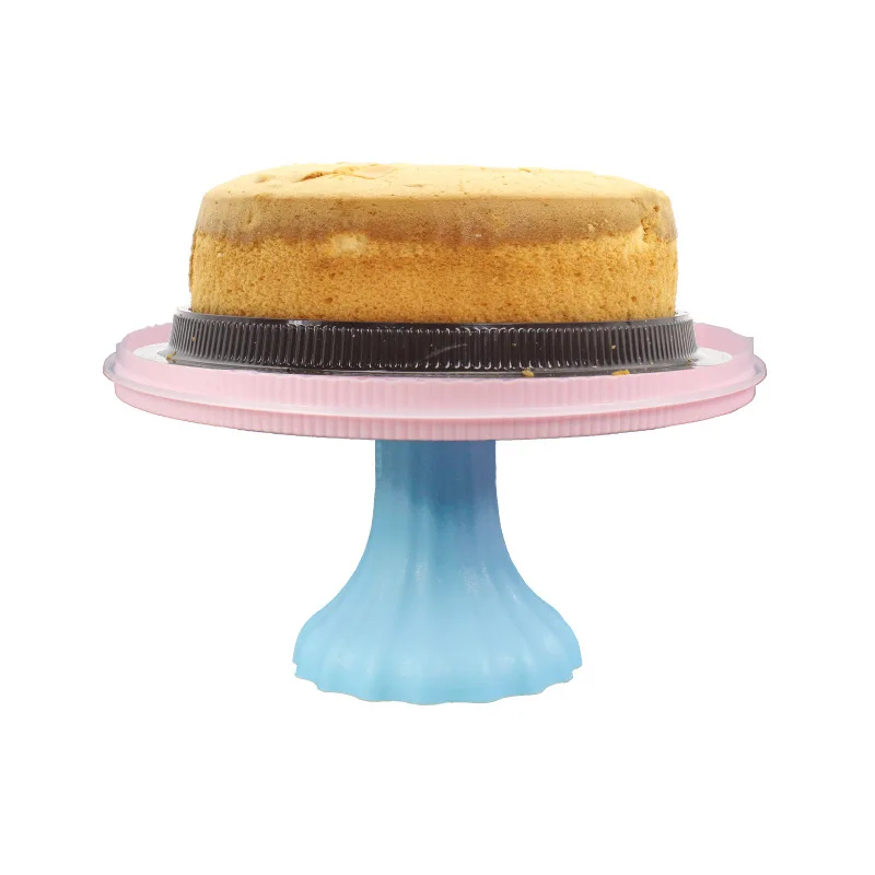 12 13 дюймов портативная пластиковая круглая коробка для выпечки выпечка хранения