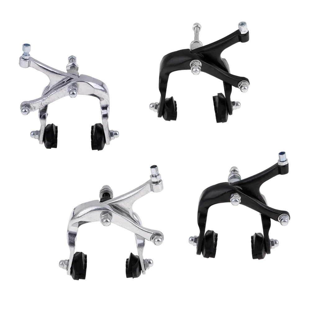 

Lightweight Bike Brake Caliper Road Cycling Bicycle Dual Side Pull Brake Set 47mm-57mm Reach Bicycle Replacement Set