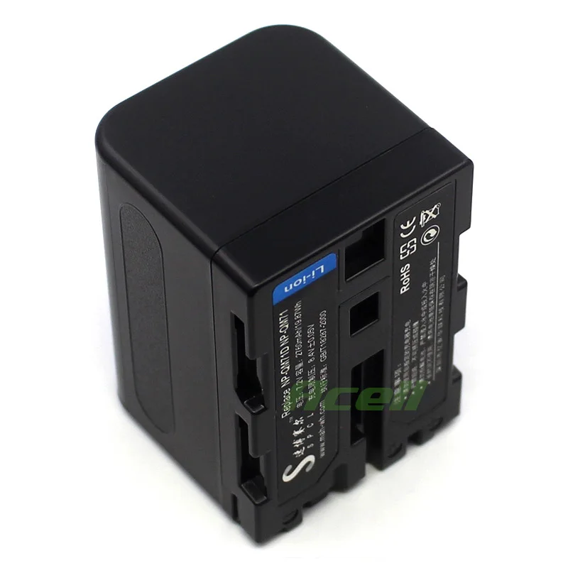 NP QM71D батарея для SONY CLM FHD5 V55 ЖК монитор с зажимом HVL LE1|Цифровые аккумуляторы| |