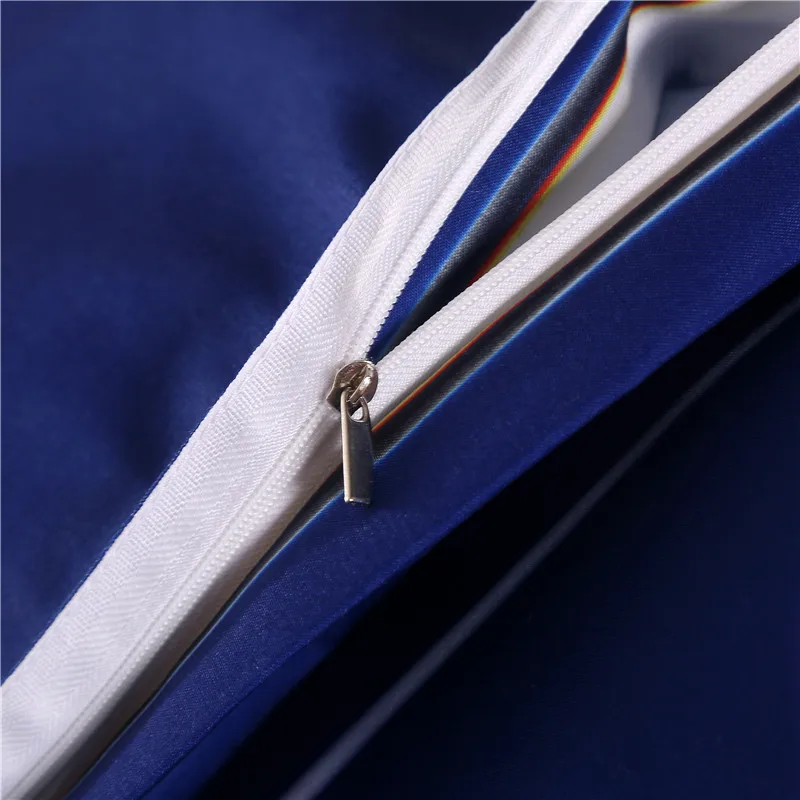 

Meteor Good Polyester Fabric Duvet Cover Set Flat Sheet Pillow Cases 3/4Pc Twin Full Queen King Size Bedding Sets