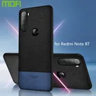 Чехол-накладка для Xiaomi Redmi Note 8 T, противоударный, тканевый, силиконовый