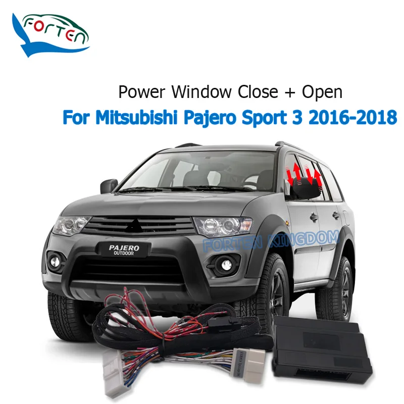 Car Auto Remote Window Close Open Kit Module For Mitsubishi Pajero