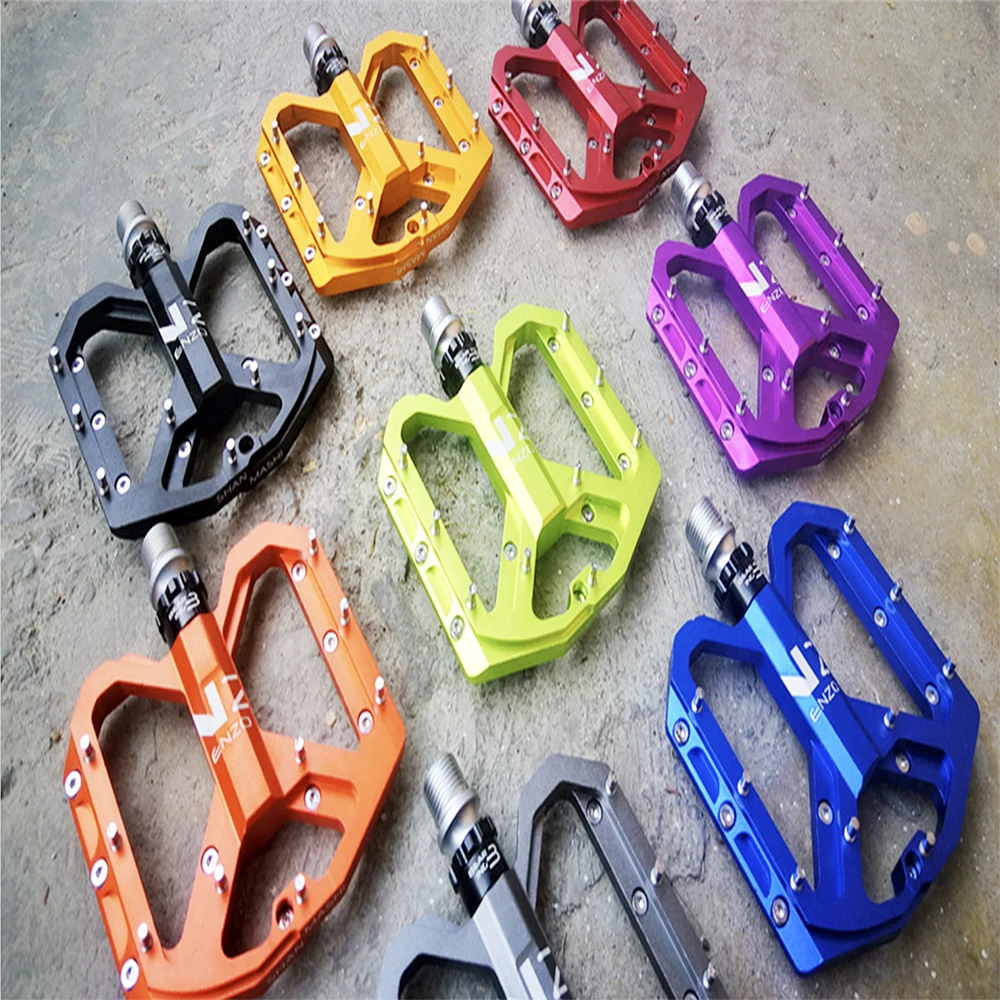 

Bicycle Pedals Mountain Bike 6 Bearing Flat Lightweight Aluminum Alloy Pedal Bike Parts