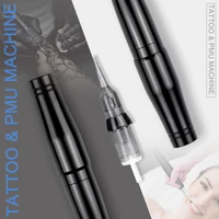 bmx permanent makeup machine tattoo rotary pen for linershader eyebrow eyeliner lip makeup with tattoo cartridge needles
