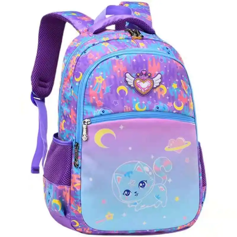 2021 New School Bags For Boys Girls Primary Student Shoulder Backpack Grade 1-6 Large Capacity Water Proof Kids Birthday Gifts