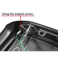 rc car front led fixing bracket buckle for mst j4 jimny rc car diy modification part