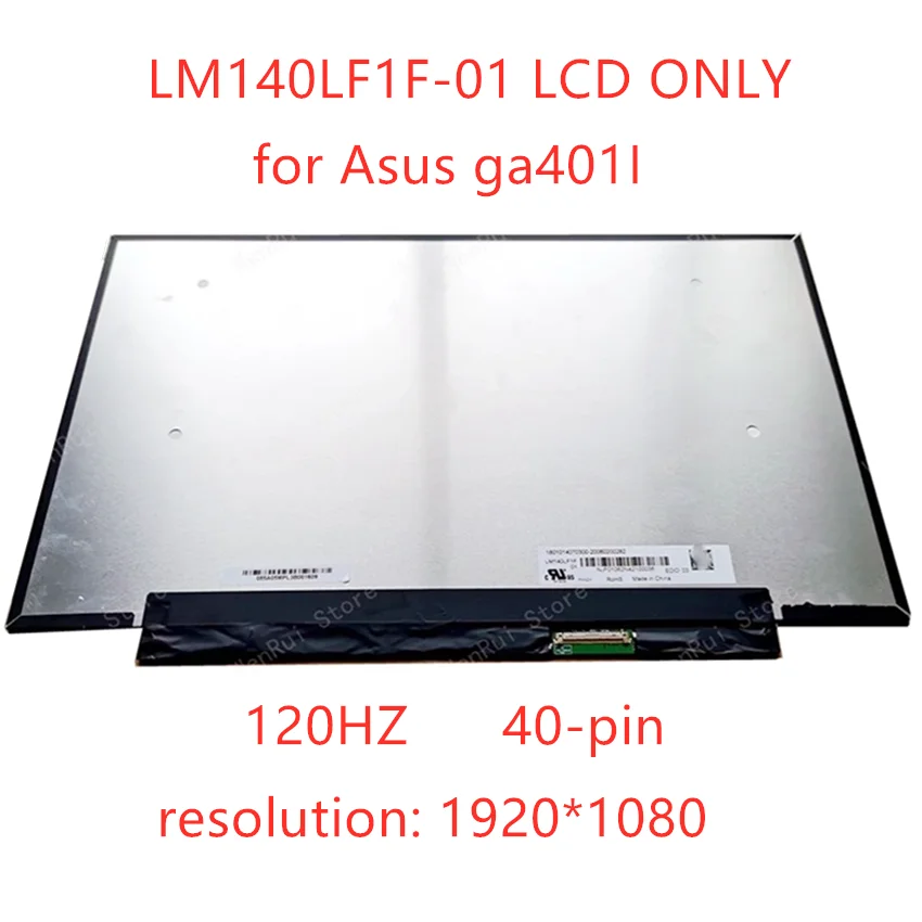 Бесплатная доставка ЖК-дисплей LM140LF1F01 LM140LF1F-01 светодиодный экран 14 дюймов 120 Гц