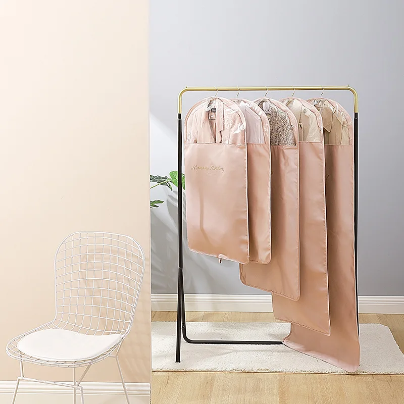 

Invite. L Clothing Dust Cover Hanging Clothes Home down Jacket Storage Bag da yi tao Garment Suit Bag Sleeve