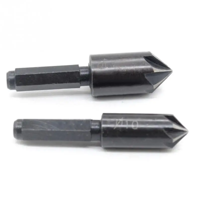 Набор сверл с шестигранным хвостовиком 2 шт. 7 зенкеров Концевая раковина Hcs фаска