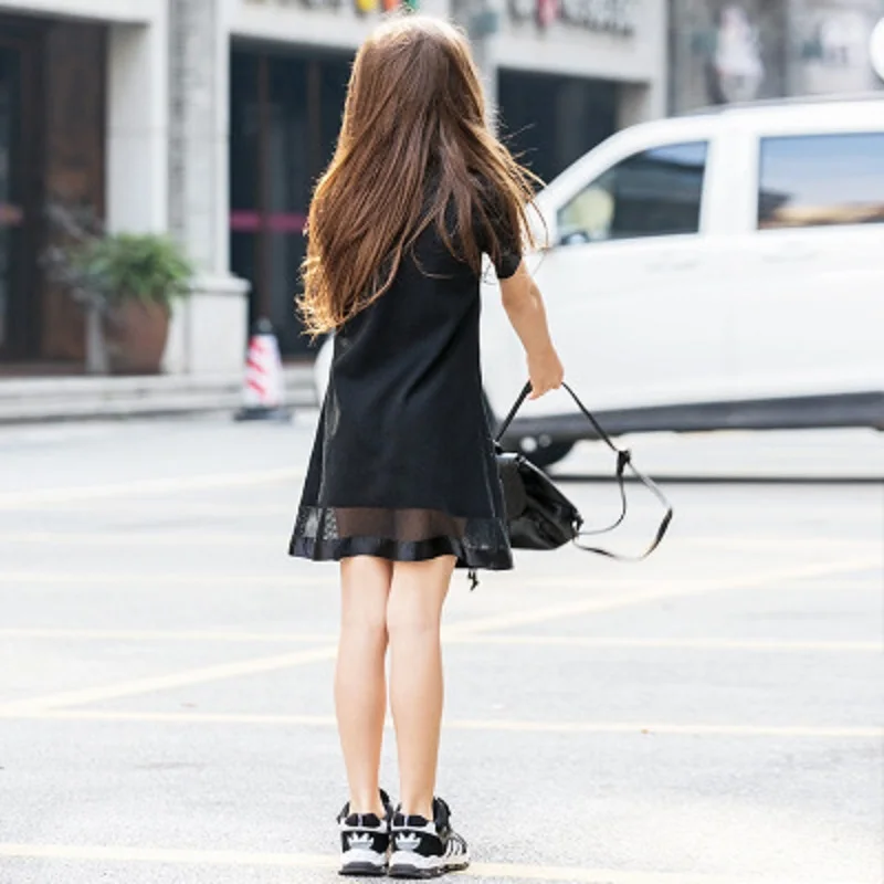 Новинка 2020New платья для девочек-подростков летнее Модное шифоновое платье