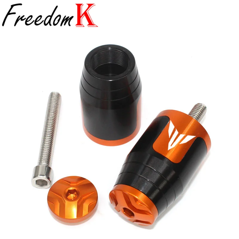 CNC 22 мм мотоциклетные ручки для руля крышка заглушки заднего вида