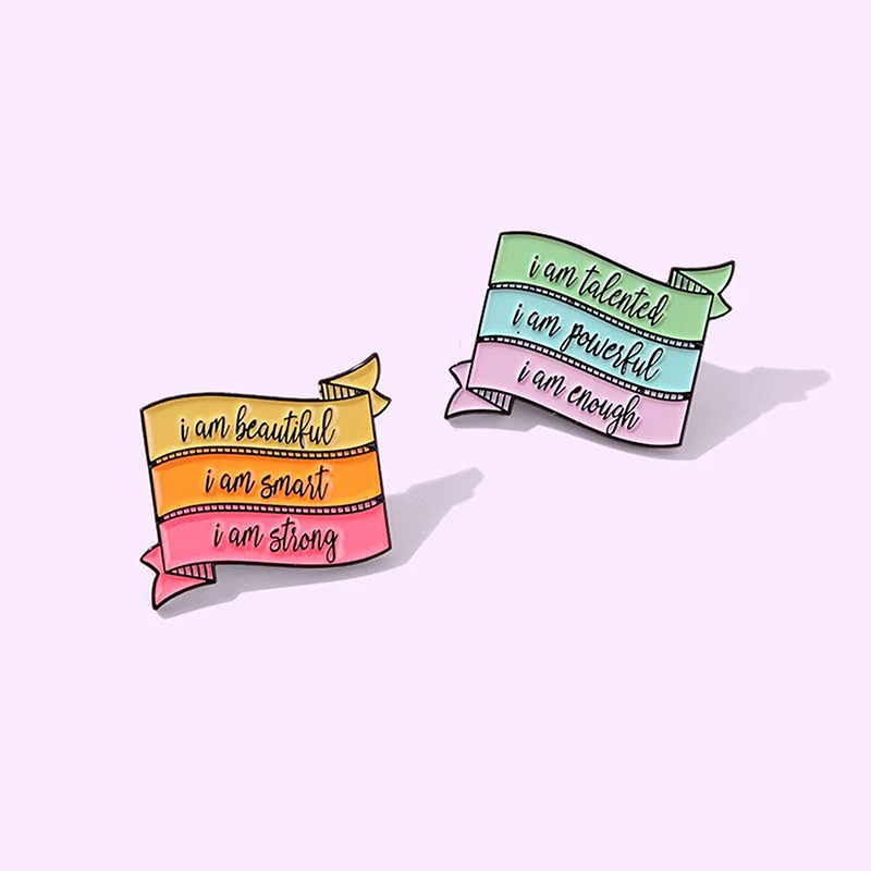 Забавные эмалированные булавки с цитатами индивидуальный выбор я красивые броши