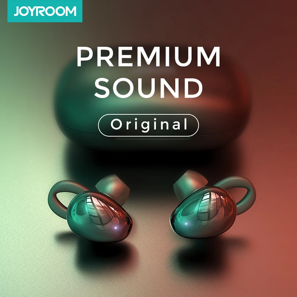 TWS Наушники Joyroom с поддержкой Bluetooth 5 0 и сенсорным управлением 1500 мА|Наушники