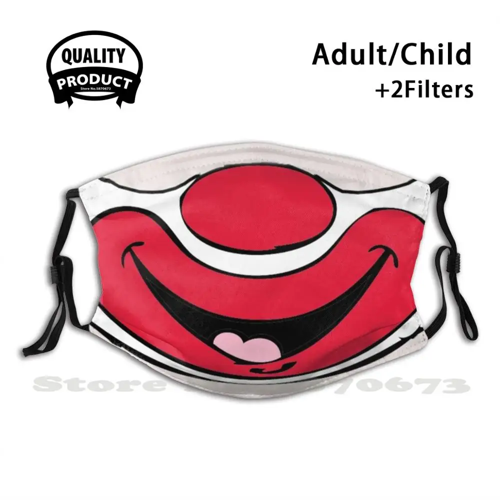 

Забавная маска для лица клоуна с улыбкой многоразовая маска для рта фильтр крутые Забавные Маски Рот нос существо клоуна лица
