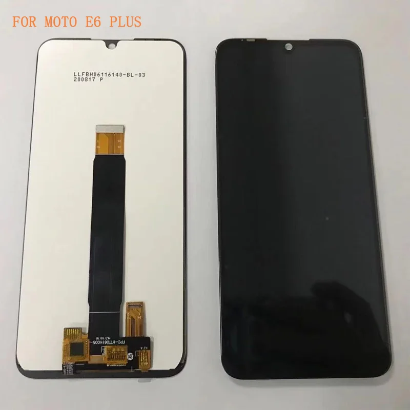 

5PCS/LOT LCD For Motorola Moto E6 Plus LCD Display Touch Screen Digiziter Assembly For Motorola Moto E6PLUS LCD Touch L