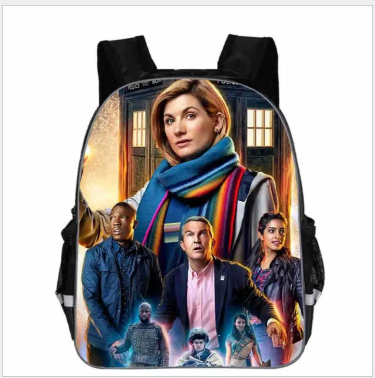 Новые школьные сумки рюкзак с 3D принтом Доктор Кто школьная сумка для студентов