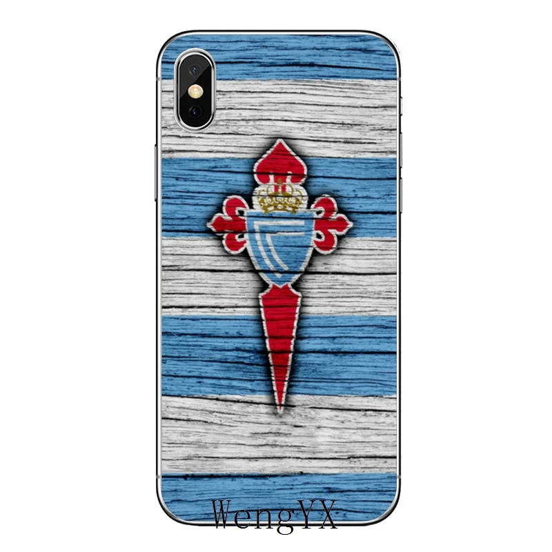 Для iPhone XR X XS Max 8 7 6s 6 plus SE 5s 5c 5 iPod Touch испанский футбольный клуб celta de vigo аксессуары чехол для телефона - Цвет: celta-de-vigo-A-08