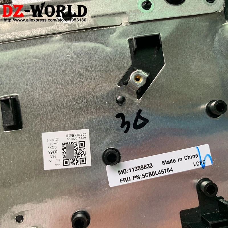 Новый корпус C черный верхний с сенсорной панелью русской клавиатурой для