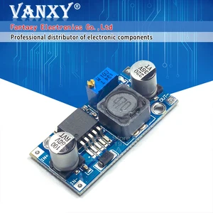Модуль понижающего преобразователя LM2596, регулируемый регулятор напряжения постоянного тока, 5 шт., DC-DC