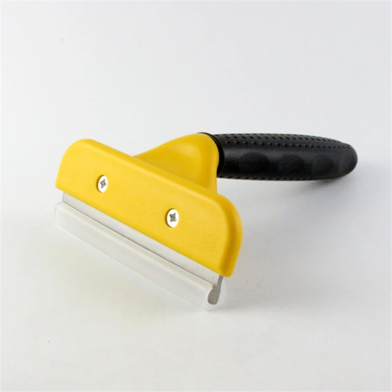 

Кошка собака гребень Нержавеющая сталь щетка для волос пушной зверь для удаления Deshedding Уход за лошадьми инструмент для удаления волос для ...