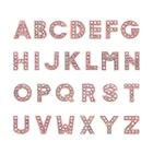 1 шт 10 мм слайд буквы из розового золота Цвет талисманы с английским алфавитом, A-Z пригодна для самоделки браслета и ошейник для домашних животных для изготовления ювелирных изделий