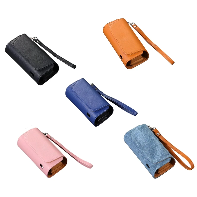 

Flip PU Leather Case Portable Cigarette Storage for Iqos 3.0 Duo Drop Resistant Portable Electronic Protective Case for Iqos 3